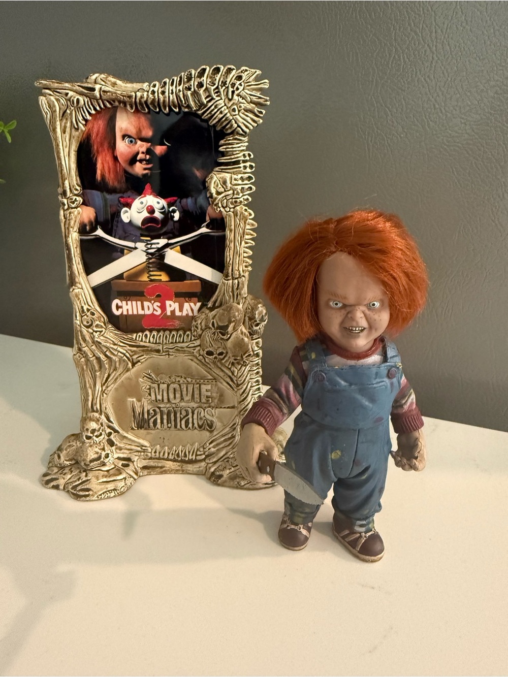 Chucky Childs Play Movie Maniacs Figure Todd McFarlane